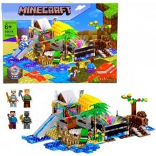 Lego tipli "Su Parkı"Minecraft blok konstruktoru  540 hissə